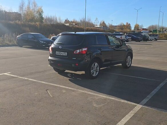 2010 Nissan Qashqai I Рестайлинг, чёрный, 900000 рублей - вид 9