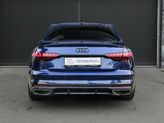 2020 Audi A4 35 TFSI V (B9) Рестайлинг, синий, 2780000 рублей, вид 5