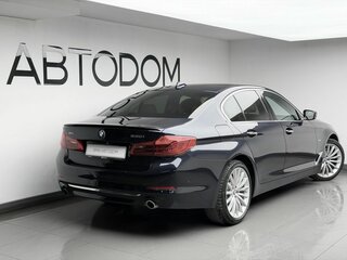 2018 BMW 5 серии 530i xDrive VII (G30/G31/G38), синий, 3499000 рублей, вид 4