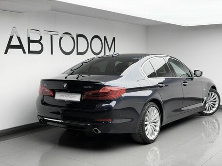 2018 BMW 5 серии 530i xDrive VII (G30/G31/G38), синий, 3399000 рублей, вид 4