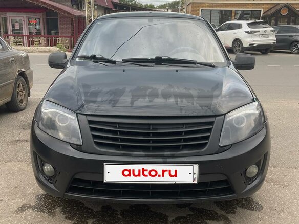 2012 Lada (ВАЗ) Granta I, чёрный, 160000 рублей - вид 1