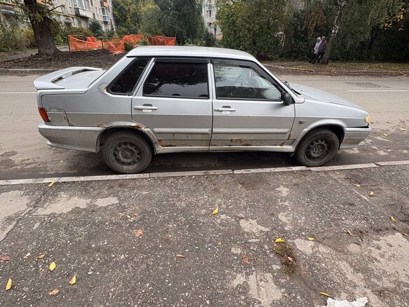2008 Lada (ВАЗ) 2115, серебристый, 65000 рублей - вид 1