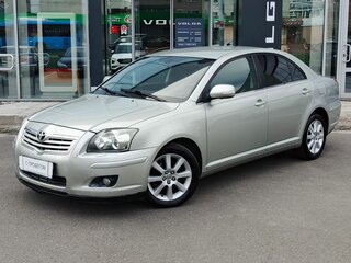 2008 Toyota Avensis II Рестайлинг, серебристый, 620000 рублей, вид 1