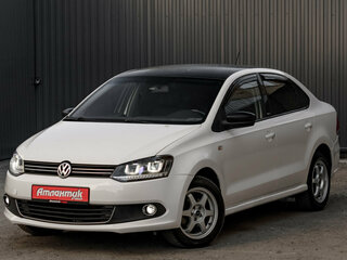 2013 Volkswagen Polo V, белый, 830000 рублей, вид 1
