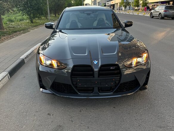 2024 BMW M3 Competition Package VI (G80) Рестайлинг, серый, 15100000 рублей - вид 1