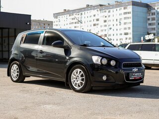 2014 Chevrolet Aveo II, чёрный, 799000 рублей, вид 4