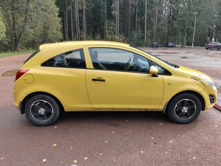 2011 Opel Corsa D Рестайлинг I, жёлтый, 350000 рублей, вид 4