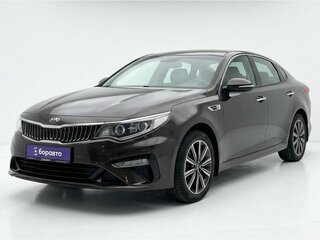 2018 Kia Optima IV Рестайлинг, коричневый, 1910000 рублей, вид 1