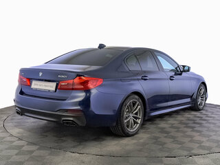 2019 BMW 5 серии 530i xDrive VII (G30/G31/G38), синий, 3150000 рублей, вид 5