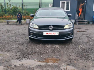 2015 Volkswagen Jetta VI Рестайлинг, серый, 710000 рублей, вид 2