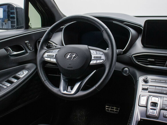 2021 Hyundai Santa Fe IV Рестайлинг, серебристый, 3412000 рублей - вид 13