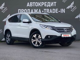 2014 Honda CR-V IV, белый, 1745000 рублей, вид 1