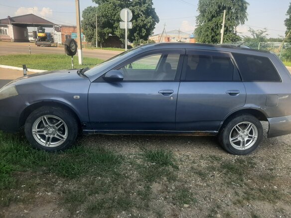 2002 Nissan Wingroad II (Y11) Рестайлинг, голубой, 260000 рублей - вид 5