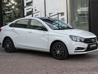 2021 Lada (ВАЗ) Vesta I, белый, 1129000 рублей, вид 1