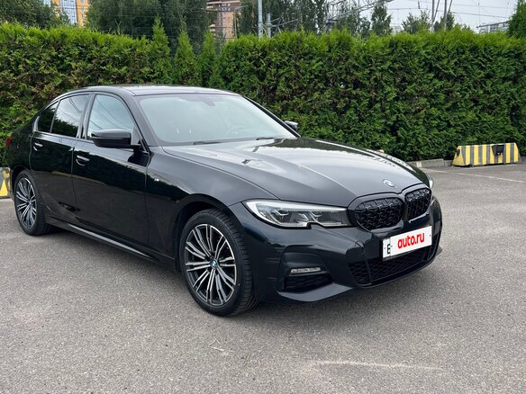 2019 BMW 3 серии 320i xDrive VII (G2x), чёрный, 3790000 рублей - вид 2