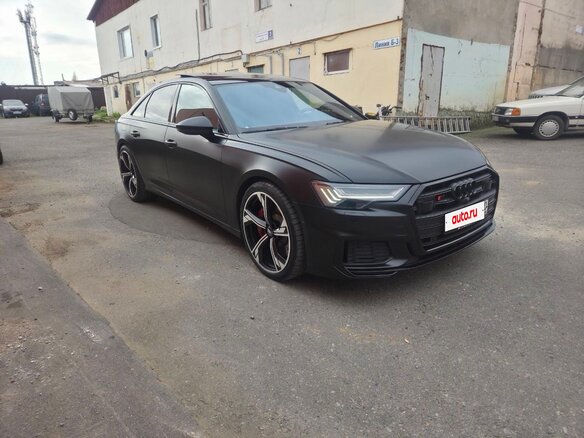 2020 Audi S6 V (C8), чёрный, 6150000 рублей - вид 5