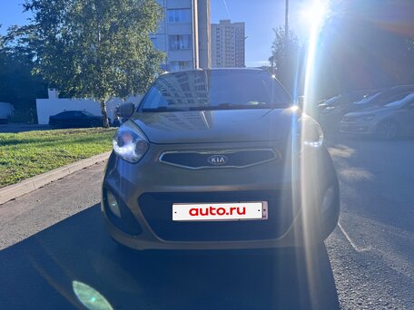 2011 Kia Picanto II, коричневый, 749000 рублей, вид 3