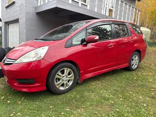2012 Honda Fit Shuttle I, красный, 700000 рублей, вид 1