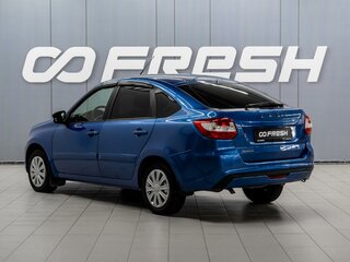 2019 Lada (ВАЗ) Granta I Рестайлинг, синий, 689000 рублей, вид 2