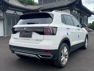 2022 Volkswagen T-Cross I (China Market), белый, 1588039 рублей, вид 4