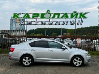 2014 Skoda Octavia III (A7), серебристый, 1199000 рублей, вид 4