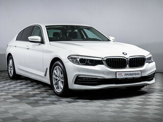 2020 BMW 5 серии 520d VII (G30/G31/G38), белый, 2690000 рублей, вид 3