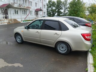 2013 Lada (ВАЗ) Granta I, бежевый, 520000 рублей, вид 5