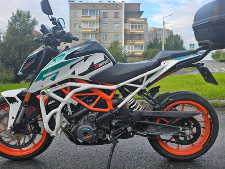 2019 KTM 390 Duke, оранжевый, 450000 рублей, вид 3