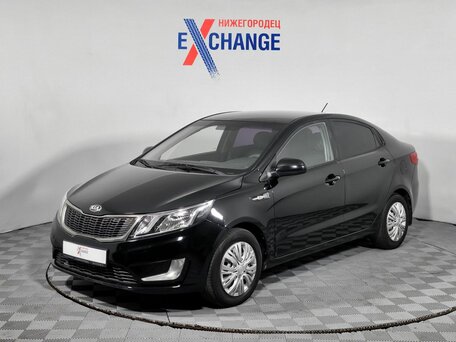 2012 Kia Rio 5-speed III, чёрный, 533000 рублей, вид 1