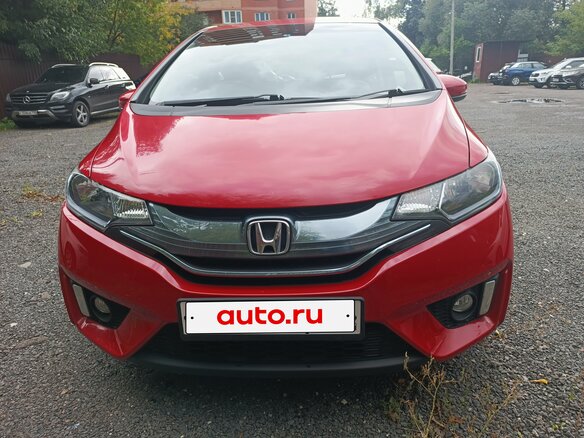 2014 Honda Fit III, пурпурный - вид 1