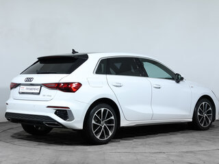 2021 Audi A3 Sportback 35 TFSI IV (8Y), белый, 2844000 рублей, вид 5