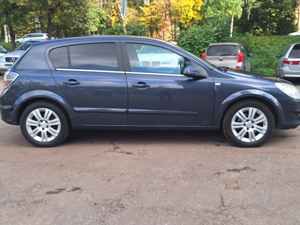 2008 Opel Astra H Рестайлинг, синий, 440000 рублей - вид 3