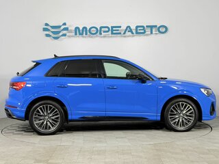 2019 Audi Q3 35 TFSI II (F3), голубой, 2650000 рублей, вид 4