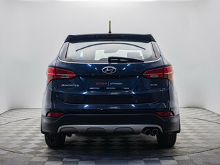 2013 Hyundai Santa Fe III, синий, 1338000 рублей, вид 4