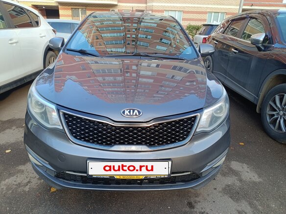 2017 Kia Rio III Рестайлинг, серый, 1269000 рублей - вид 3