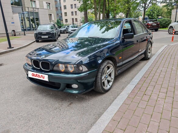 1998 BMW 5 серии 523i IV (E39), чёрный, 800000 рублей