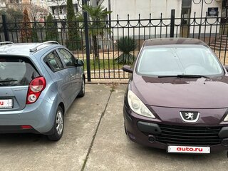 2006 Peugeot 307 I Рестайлинг, фиолетовый, 470000 рублей, вид 2