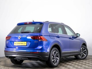 2018 Volkswagen Tiguan II, синий, 2259000 рублей, вид 4
