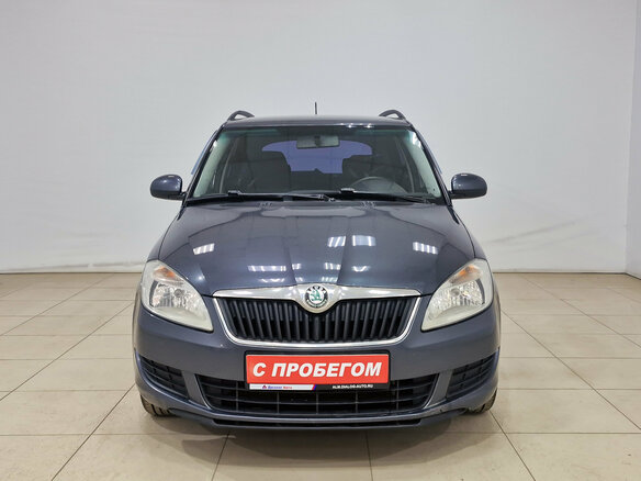 2012 Skoda Fabia II Рестайлинг, серый, 490000 рублей - вид 1