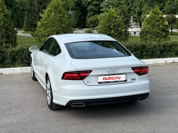 2014 Audi A7 I (4G) Рестайлинг, белый, 2340000 рублей - вид 10
