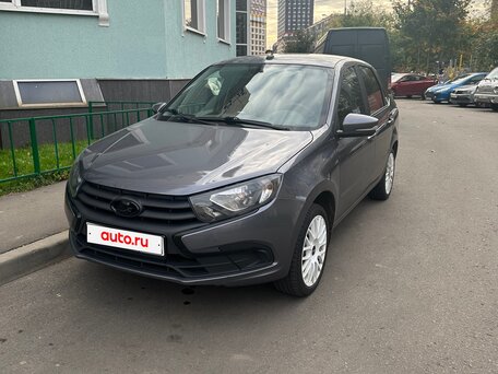 2022 Lada (ВАЗ) Granta I Рестайлинг, серый, 575000 рублей, вид 2