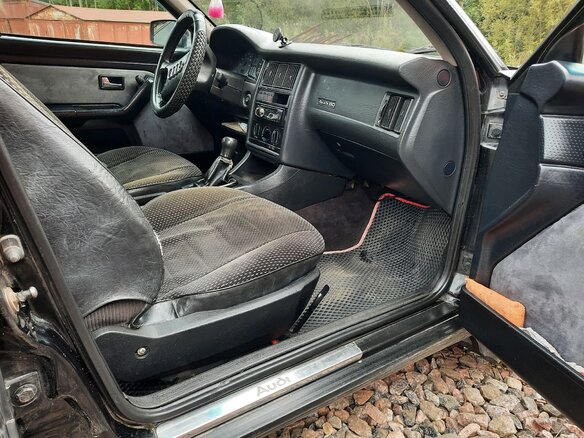 1994 Audi 80 V (B4), чёрный - вид 9