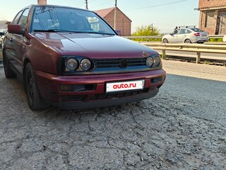 1997 Volkswagen Golf III, пурпурный, 450000 рублей, вид 2