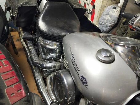 2003 Yamaha XVS1100, серый, 470000 рублей, вид 3