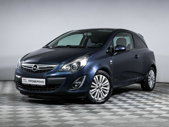 2013 Opel Corsa D Рестайлинг II, синий