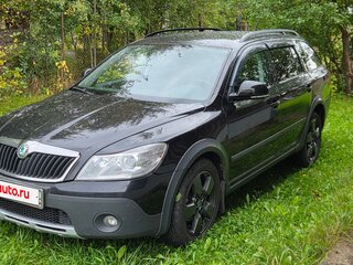 2011 Skoda Octavia Scout II (A5) Рестайлинг, чёрный, 990000 рублей, вид 2