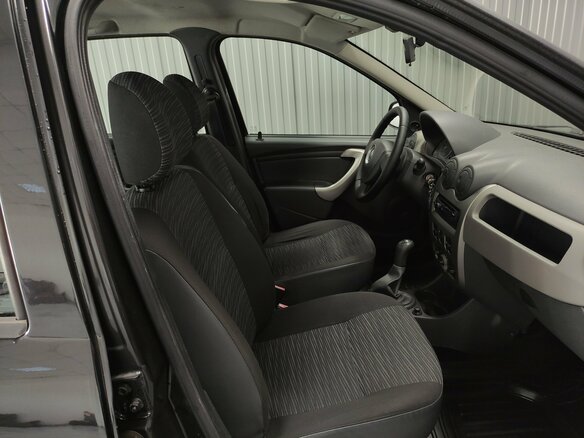 2011 Renault Logan I Рестайлинг, чёрный - вид 8