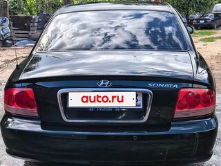 2006 Hyundai Sonata ТагАЗ IV (EF) Рестайлинг, чёрный, 389000 рублей, вид 3
