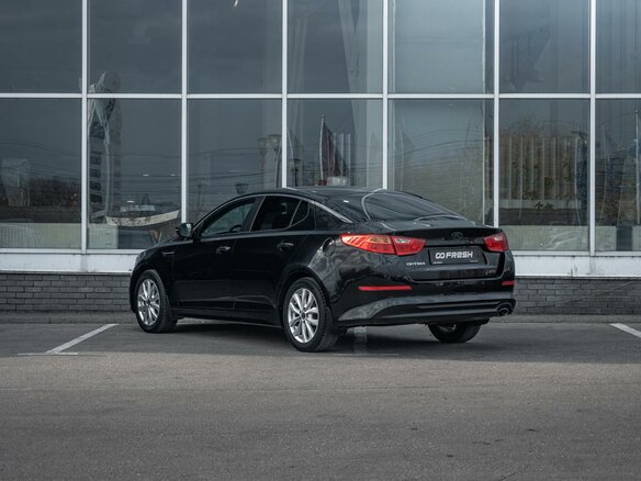 2014 Kia Optima III Рестайлинг, чёрный, 989999 рублей - вид 1