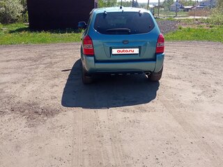 2007 Hyundai Tucson I, голубой, 590000 рублей, вид 4